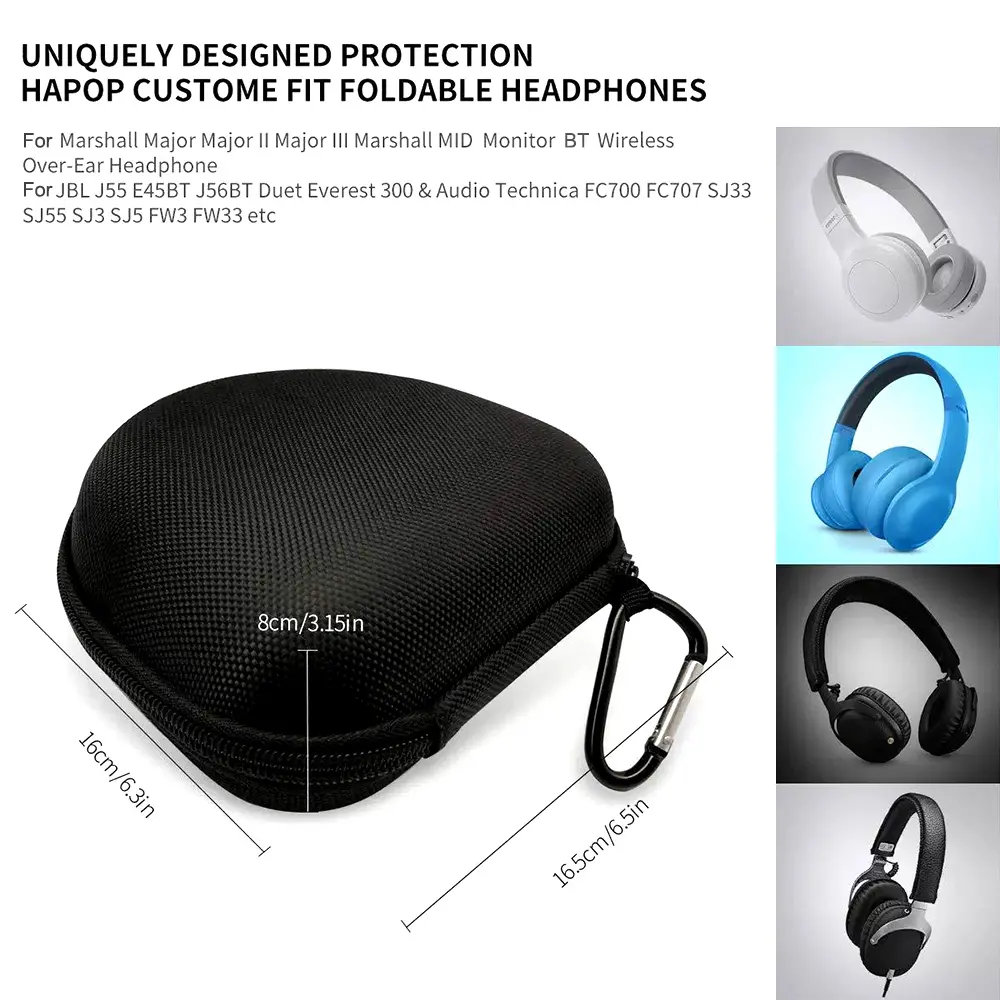 Hard Carrying Case For Marshall Major 4 3 2 IV III II MID EVA Bluetooth Wireless Headphones Storage Bag BT Headset Generation
