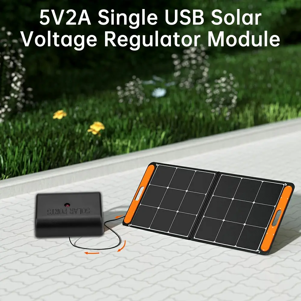 5V 2A Solar Panel Power Bank USB Charge Voltage Controller Regulator 5-22V to 5V Step Down Module DIY Kits