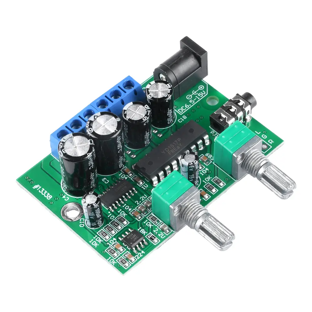 2.1 Channel Class D HiFi Digital Power Amplifier Board 25W+6W+6W TDA1517P Sound Amplifier Super Bass Audio Amp For Subwoofer