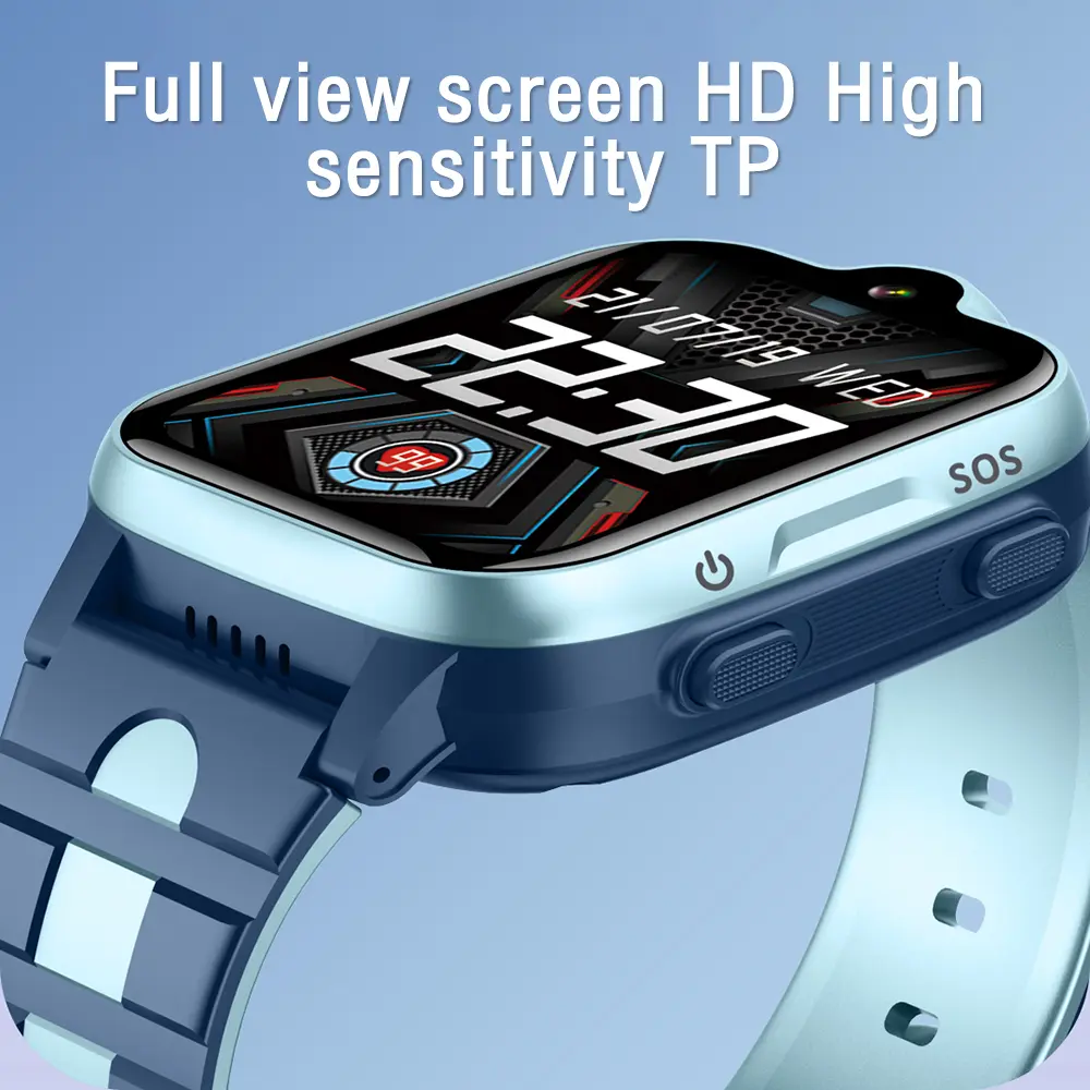 4G Smart Watch Kids GPS WIFI Video Call SOS IPX7 Waterproof Child Smartwatch Camera Monitor Tracker Location Phone Watch