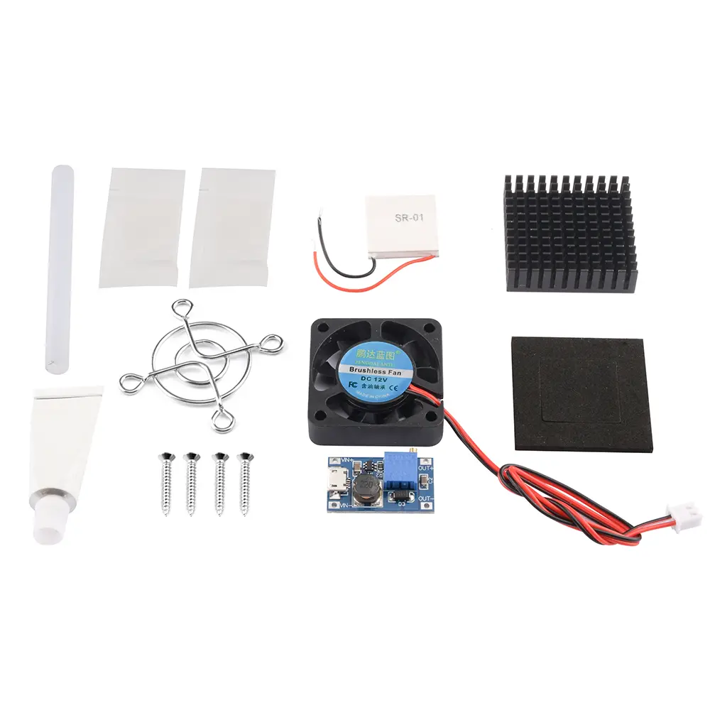 SR-01 5V  DIY Mobile Phone Radiator Cooler Semiconductor Refrigeration Sheet Silent Cooling Artifact 40*40 For Cell Phone Tablet