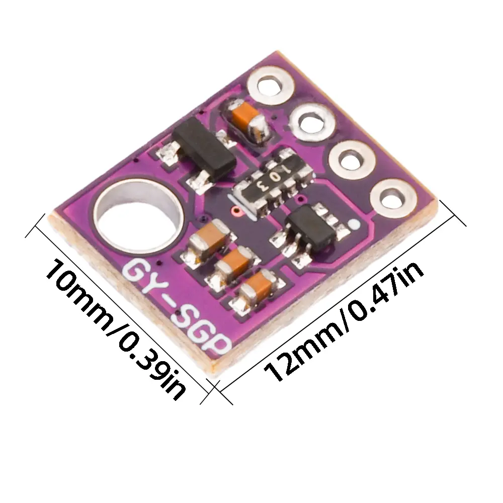 GY-SGP41 Air Quality Gas Sensor Module TVOC eCO2 Carbon Dioxide Measurement Formaldehyde Detector Tester Module