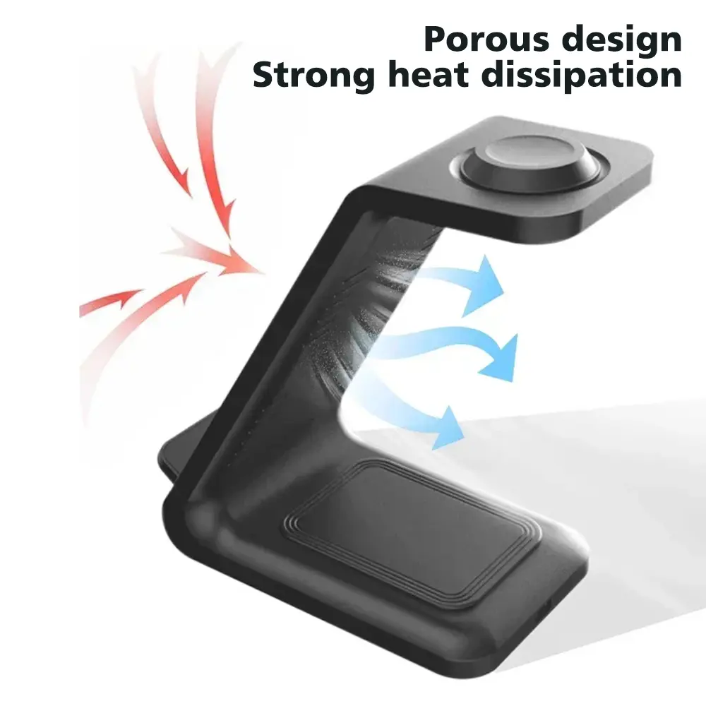 Wireless Charger 3 In1 Fast Charging Dock Station for Samsung  Galaxy S23 S22  Watch 1 2 Buds 2 Pro Plus Multiple Devices Stand