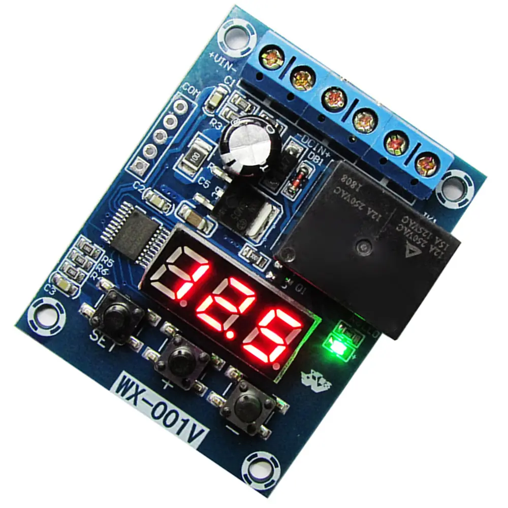 Voltage Relay Module Upper Lower Limit Detection Control Switch Off ON Over Voltage Protection Battery Charge Discharge Timing