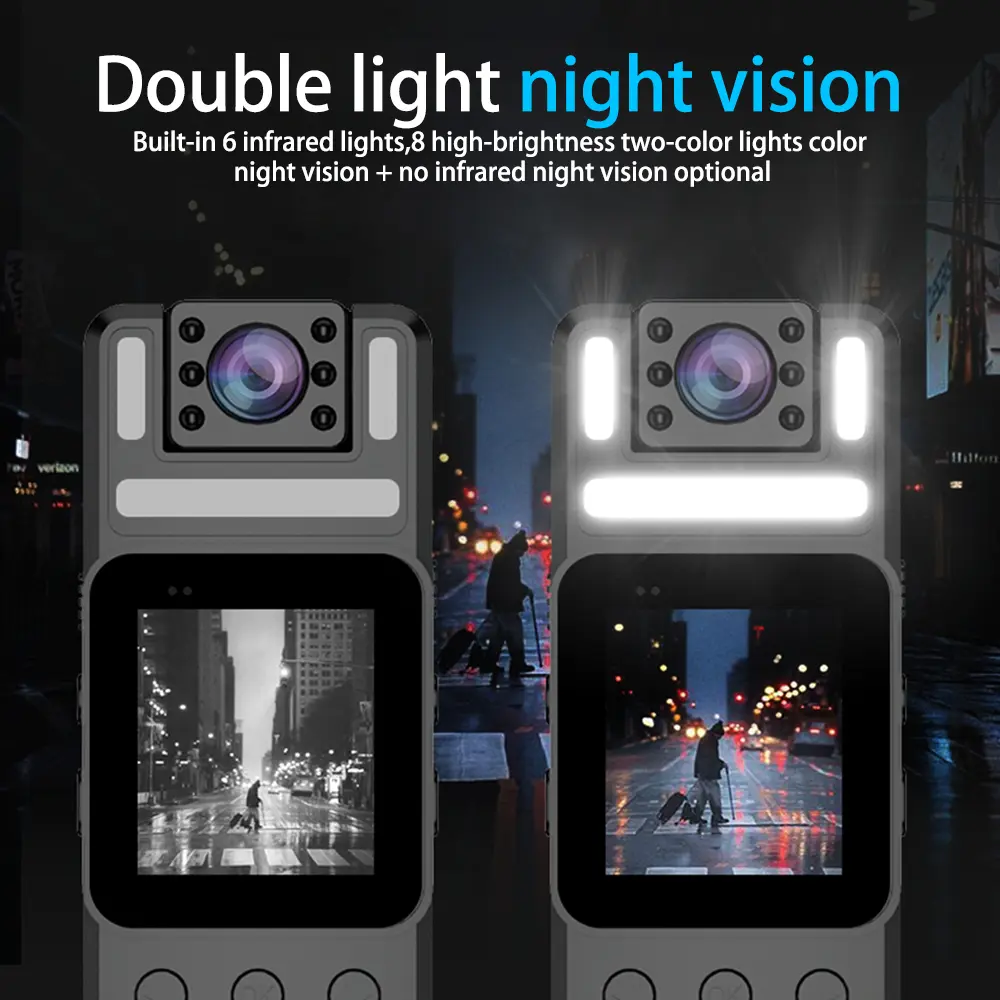 S6 HD 1080P WiFi Camera Outdoor Sports DV Night Vision Camcorders Mini Body Camcorder Back Clip Cam Handheld Video Recorder