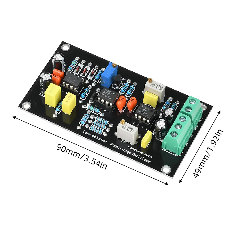 1KHz Sine Wave Signal Generator 1000Hz High Precision Signal Generators Low Distortion Oscillator Circuit Board