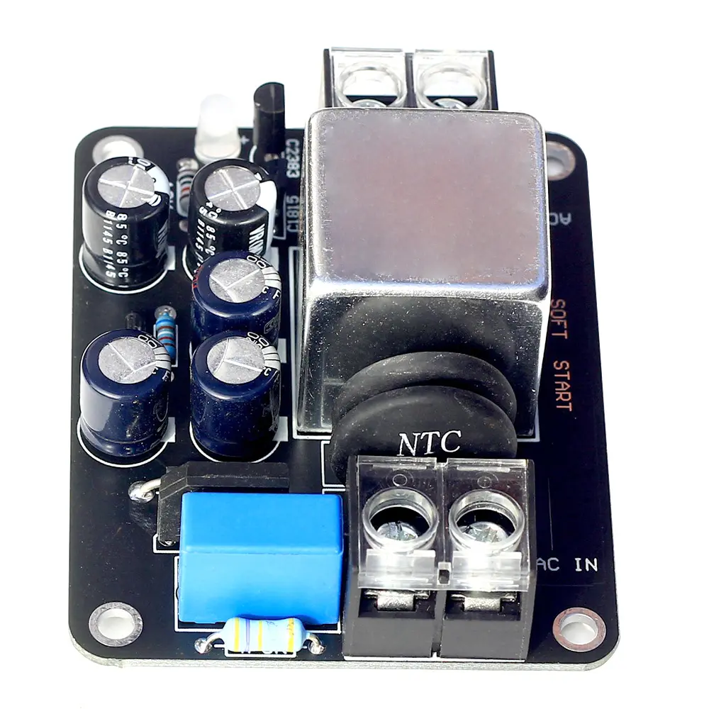 High Power 2400W AC150-280V Power Supply Soft Start Board 100A High Current Suitable for Class A Power Amplifier