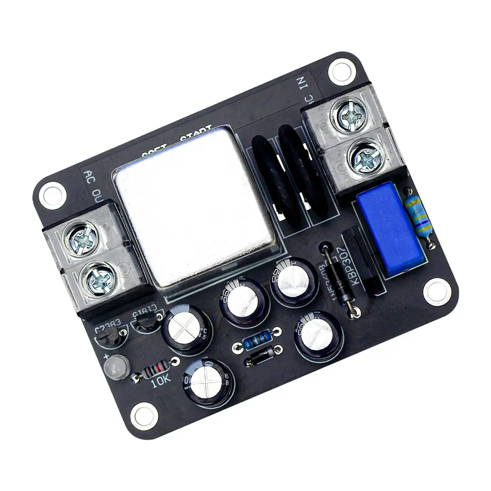 High Power 2400W AC150-280V Power Supply Soft Start Board 100A High Current Suitable for Class A Power Amplifier
