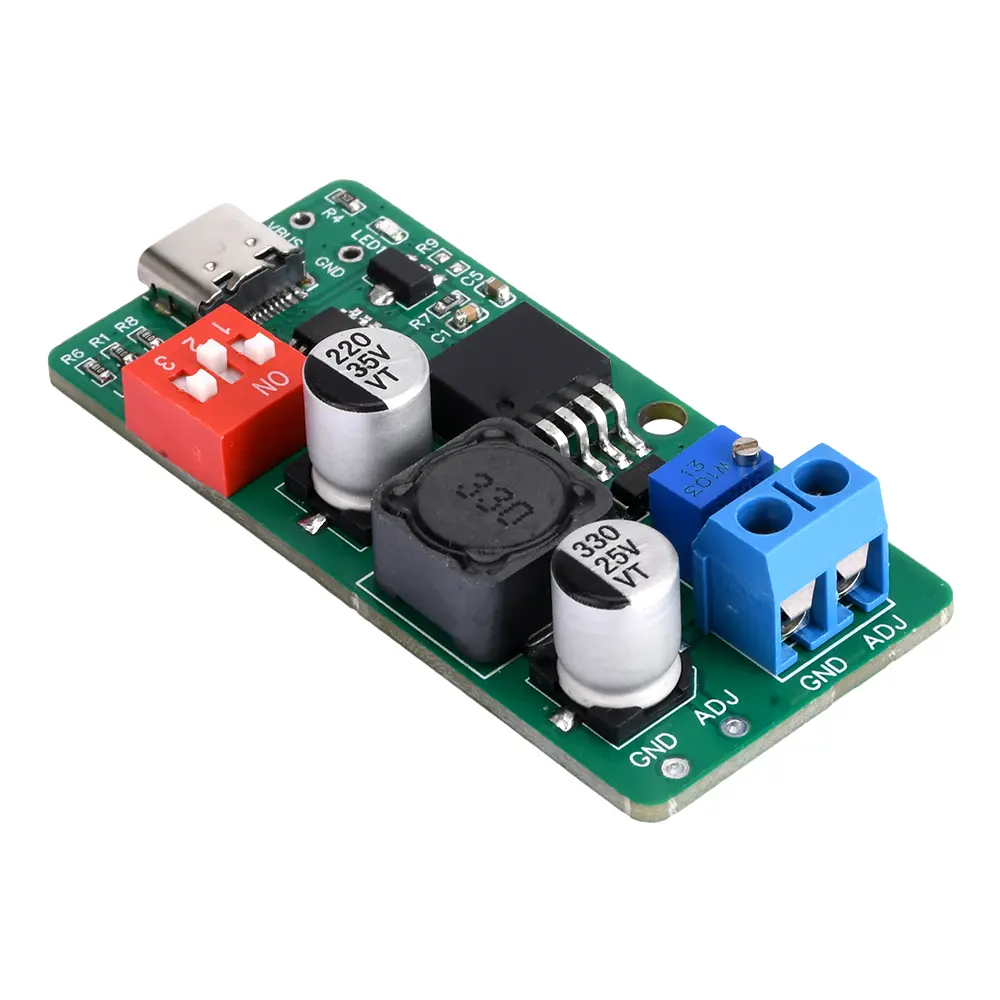 PD3.0/2.0 100W Fast Charge Decoy Trigger DC 1.8-18V 2A  Adjustable Buck Power Supply Module For Phone Quick Charger Type-C USB