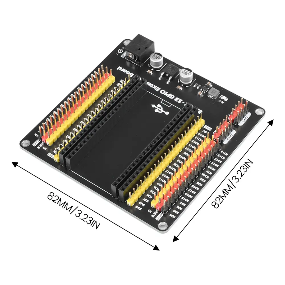 ESP32-S3 GPIO Expansion Board Module For ESP32 Development Board DC5.5*2.1