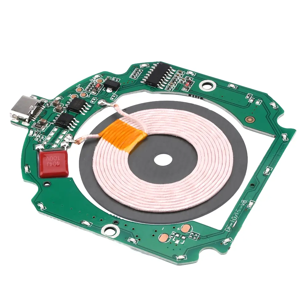 10W 15W High Power Fast Charging Wireless Charger Transmitter Module For QI PCBA Quick Charge Circuit Board 5V 9V 12V