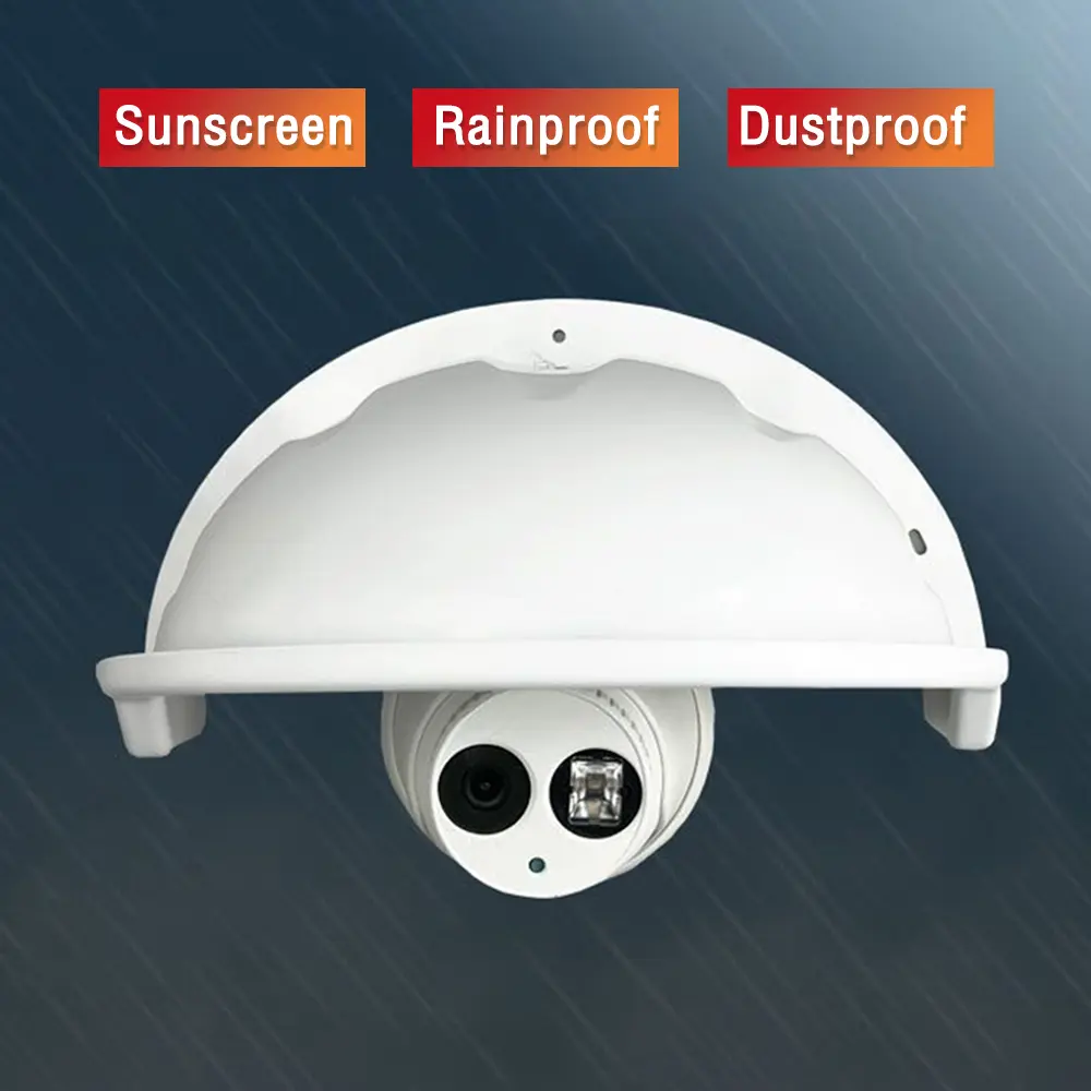 Protective Covers Shield Wall Waterproof Rainproof Sunshade Cover Turret Dome Cameras Protection Box Security Camera Protection