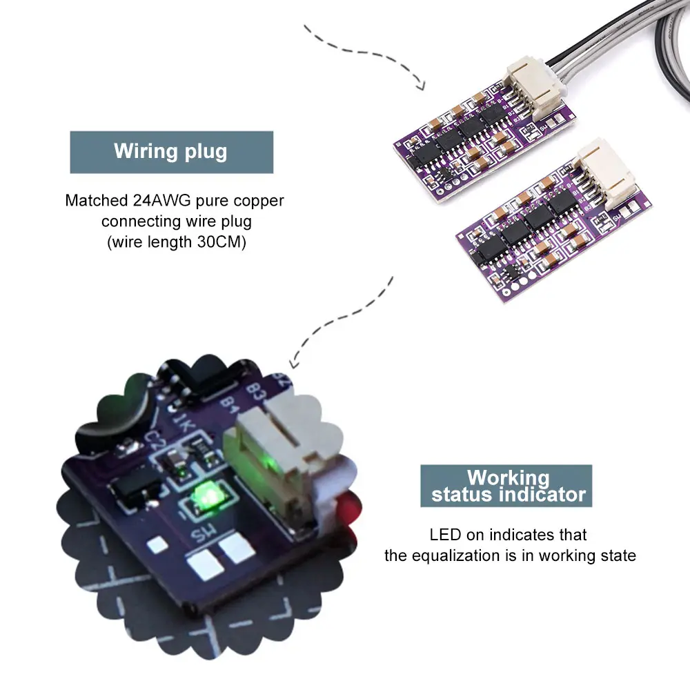 3S 4S 5S 6S 8S 14S 17S 21S Li-ion Lifepo4 LTO Lithium Battery Active Equalizer Balancer Board BMS Balancer Active Balance Module