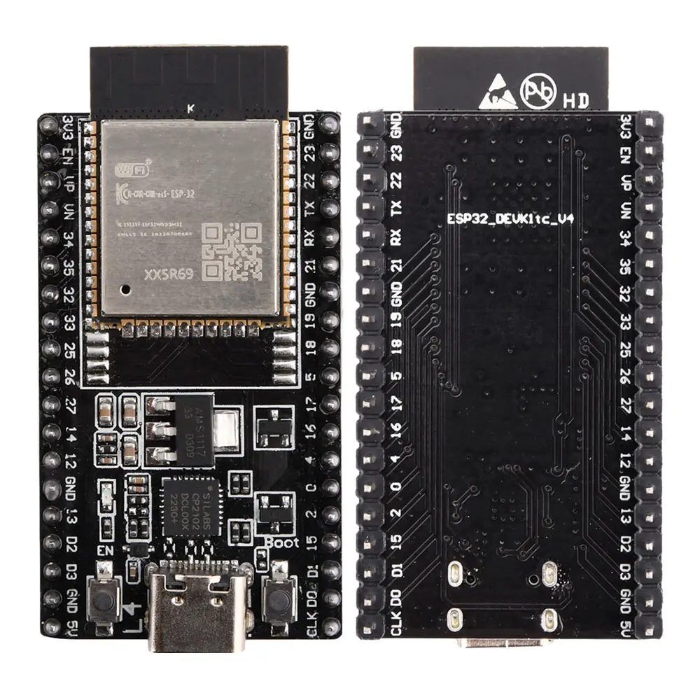 ESP32-DevKitC Development Board WIFI+Bluetooth Module ESP32-WROOM-32D ESP32-WROOM-32U ESP32-WROVER Type-C 38Pin