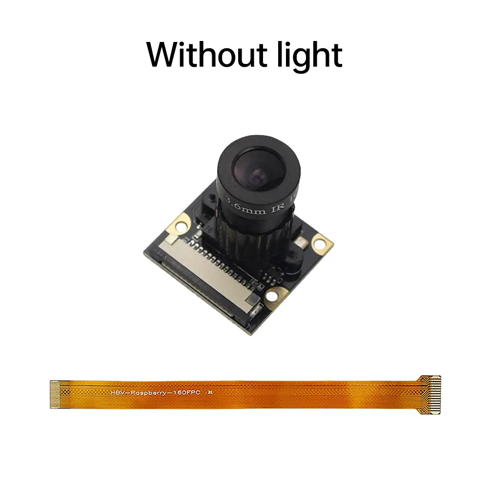 For Raspberry Pi 5 Camera IR CUT Night Vision Adjustable Focus Camera Module 1080P OV5647 60 Degrees for RPI 5 Pi5 Zero