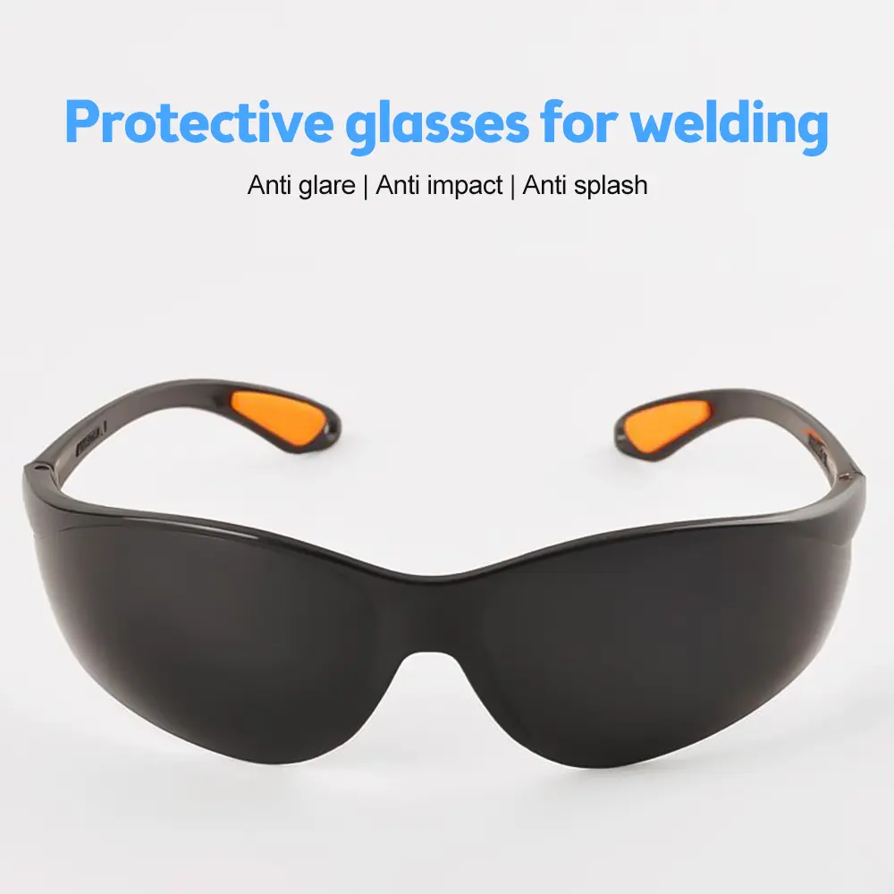 1/2PCS Safety Glasses Welding Glasses Eye Protection Goggles Impact Resistant UV Proof Anti Welding Protective Glasses