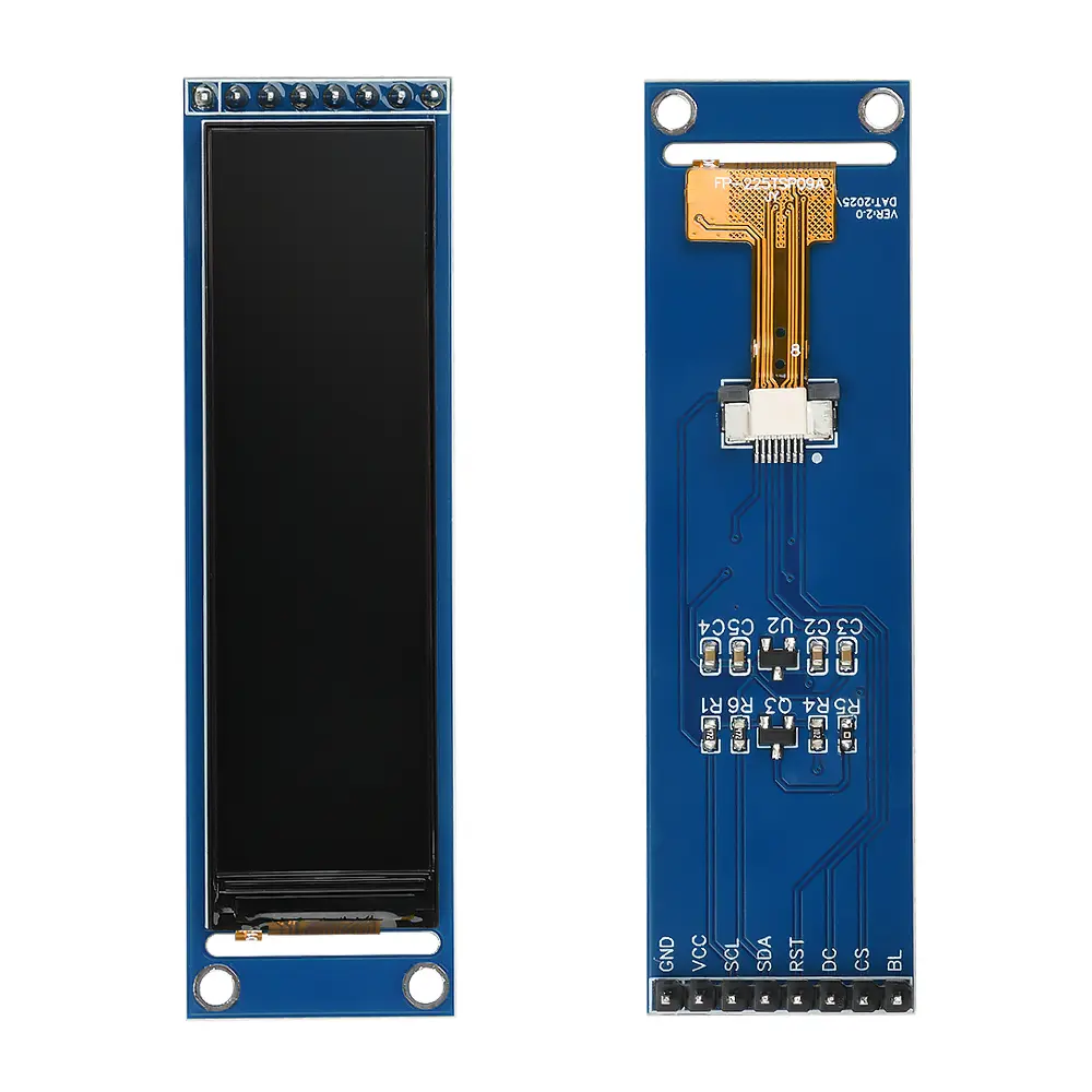 2.25 Inch TFT LCD Screen Module ST7789 Small Screen 76*284 LCD Full View SPI Color Screen