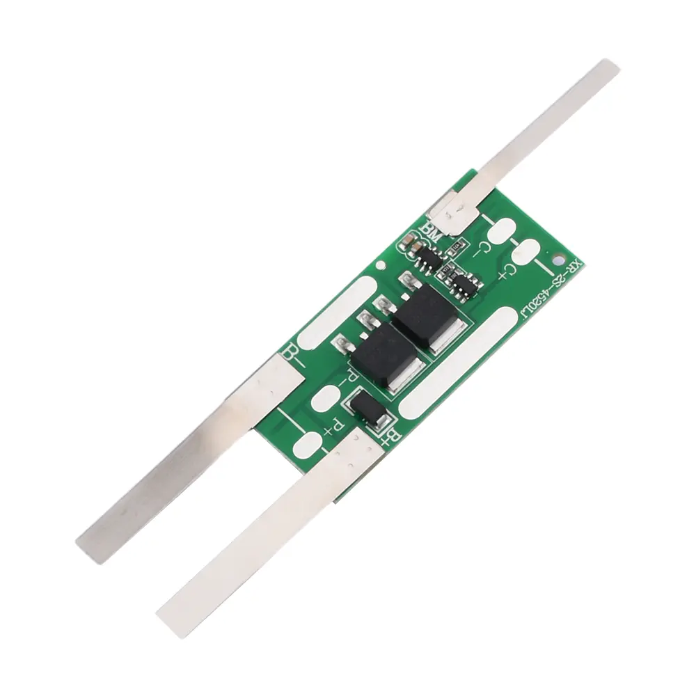1S 2S BMS 3.7/7.4V 18650 21700 26650 Lithium Battery Protection Board Overcurrent Overcharging Overdischarge Protection Module