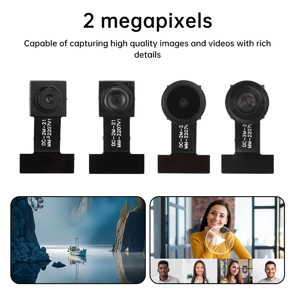 GC2145 Camera Module For ESP32 CAM 68/120/160 Degree Wide-angle  /Undistorted Lens 2 Million Pixel DVP for ESP32-CAM