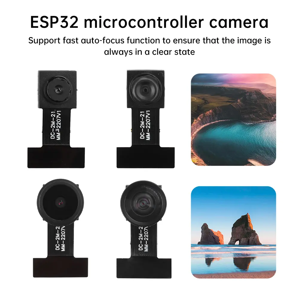 GC2145 Camera Module For ESP32 CAM 68/120/160 Degree Wide-angle  /Undistorted Lens 2 Million Pixel DVP for ESP32-CAM
