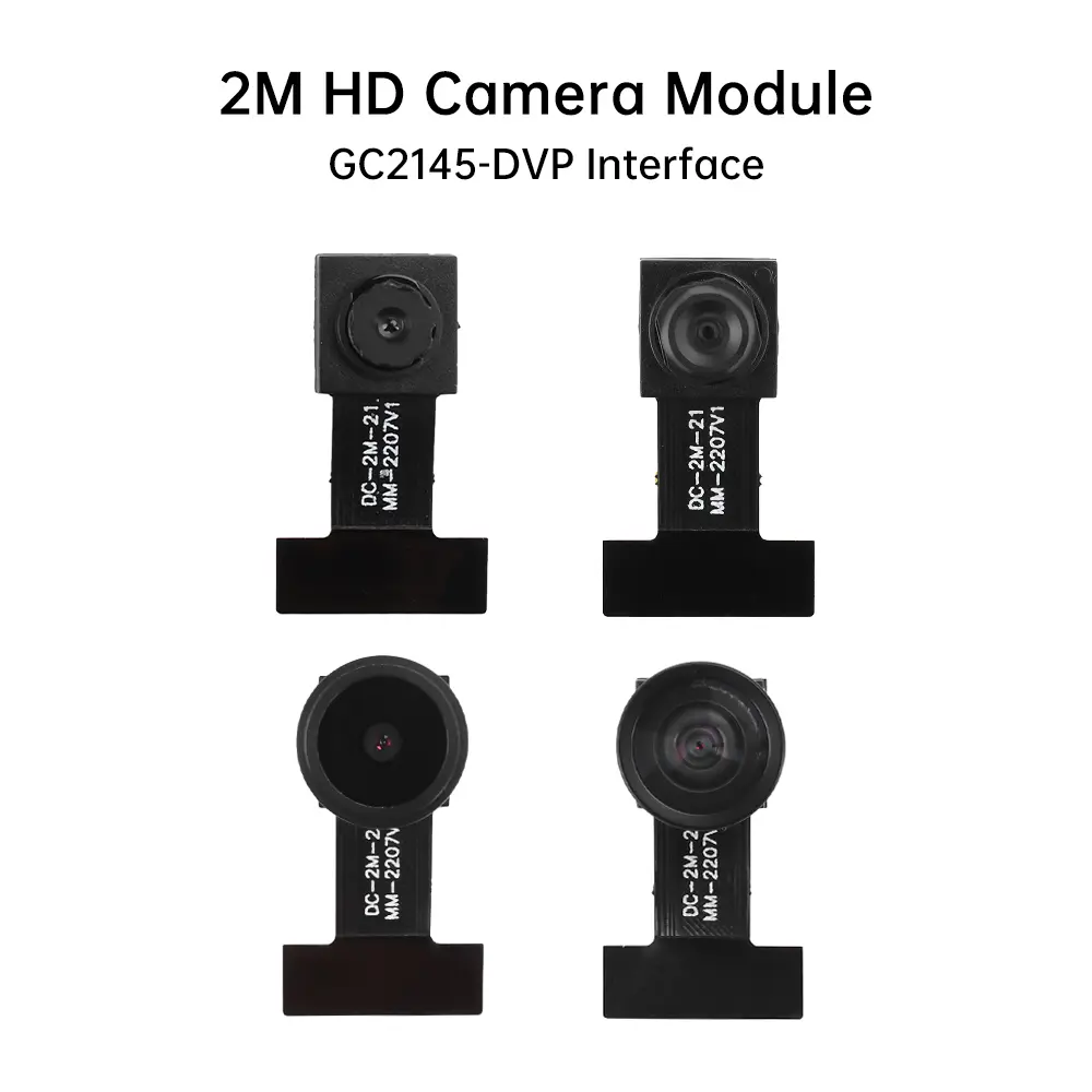 GC2145 Camera Module For ESP32 CAM 68/120/160 Degree Wide-angle  /Undistorted Lens 2 Million Pixel DVP for ESP32-CAM