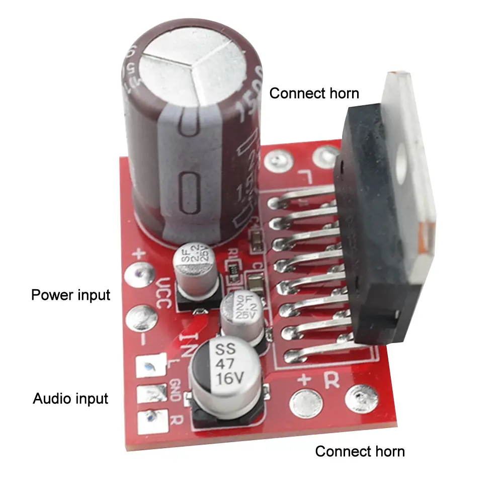Sound Amplifier Audio Amplificador TDA7379 CD7379 Power Amplifier Board 38w X 2 Dc Stereo Amp Dual Channel High Power Stereo