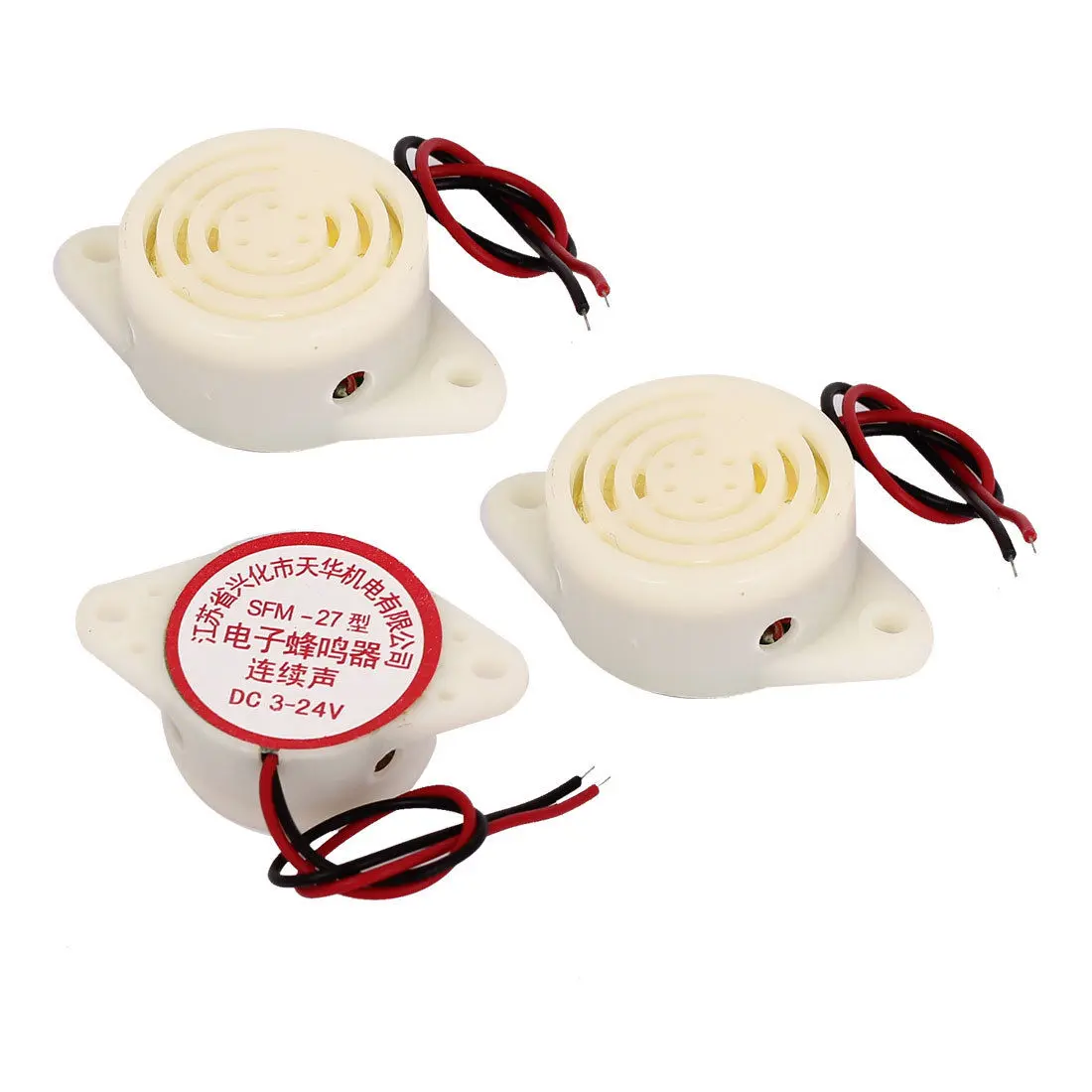 SFM-27 Intermittent Sound Buzzer 12V 20mA  Audio Buzzer Alarm Device Security Protection Alarm Equipment