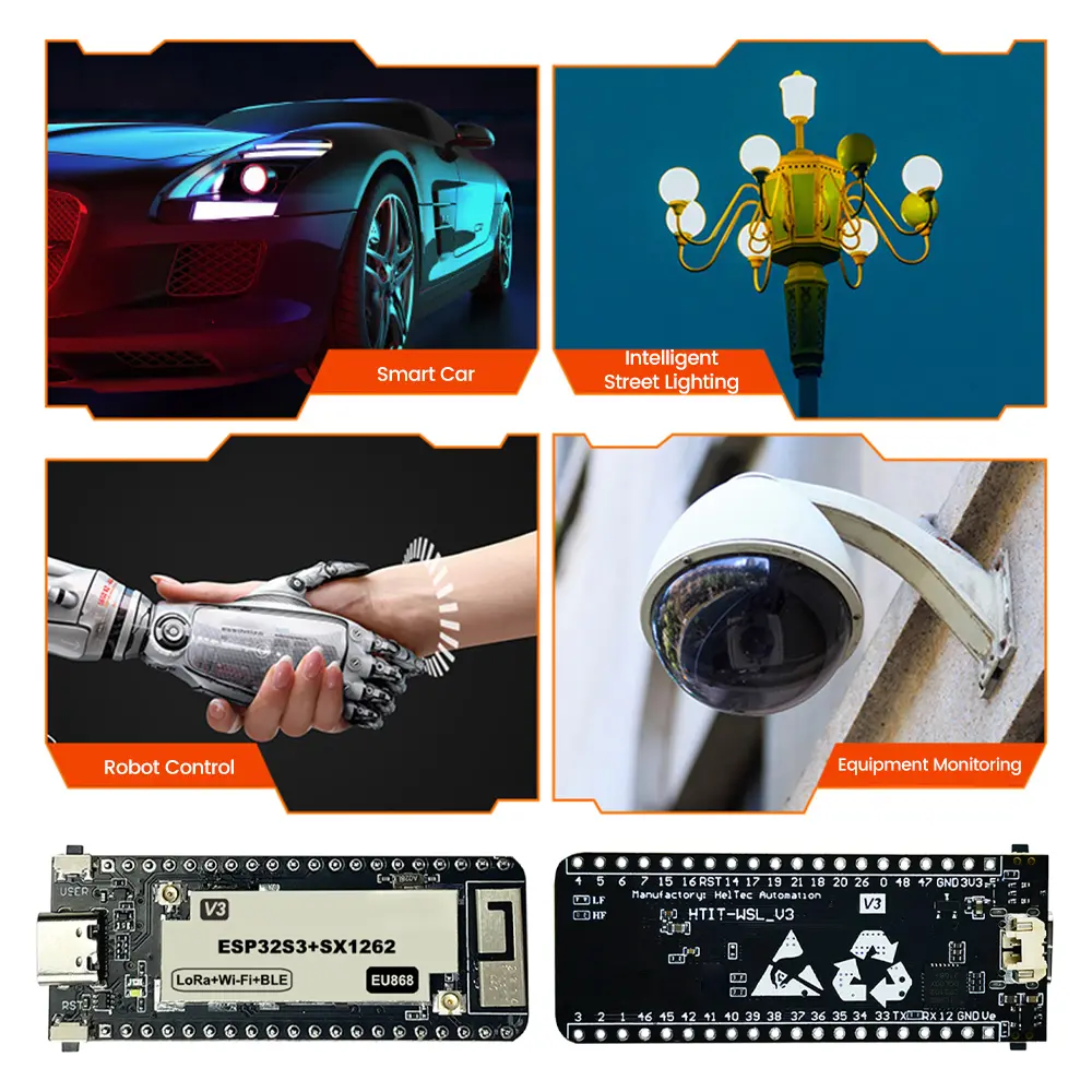 Stick Lite ESP32+LoRa V3 Development Board ESP32-S3FN8 CP2102 SX1262 433-510MHZ 863-928MHZ WiFi Bluetooth Module For Arduino