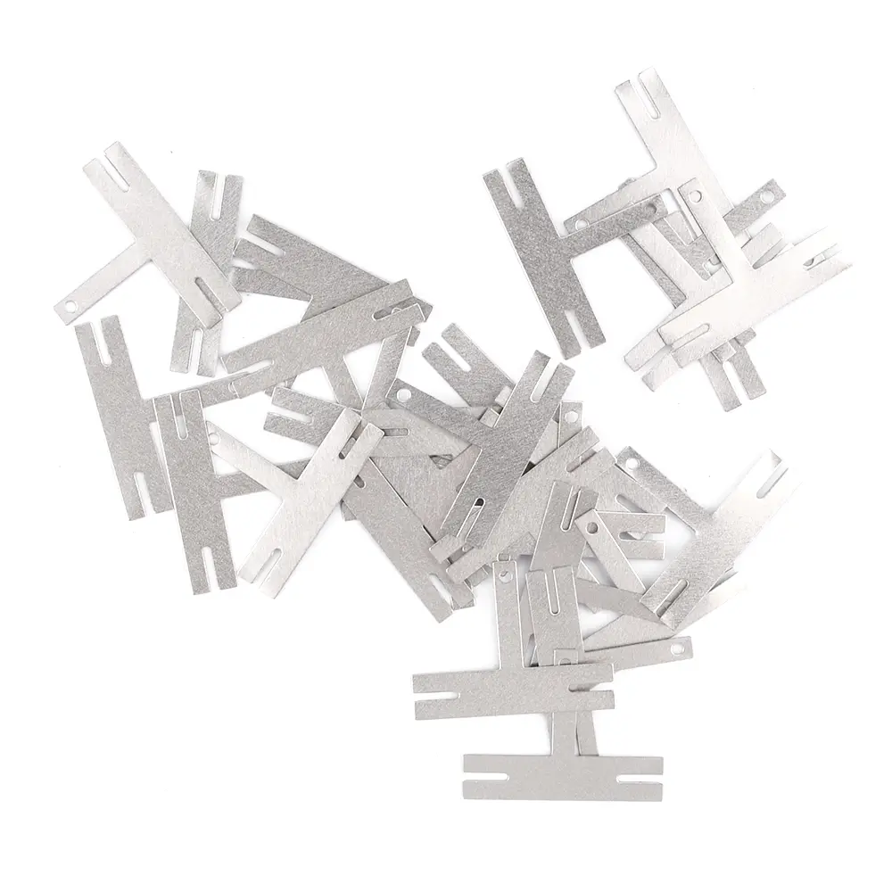 100PCS 18650 Lithium Battery Nickel Sheet Batteries Connection Sheets 0.18MM Nickel Plate Strip Nickel-Plated Steel T/H/L Type