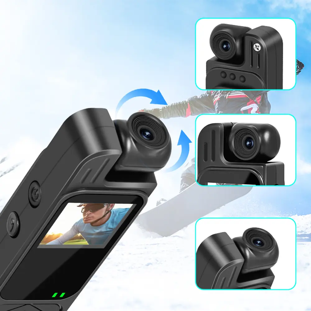 Min Camera HD 1080P Sports DV Portable Video Recorder Infrared Night Vision Body Cam Camcorders Site Enforcement Recorder