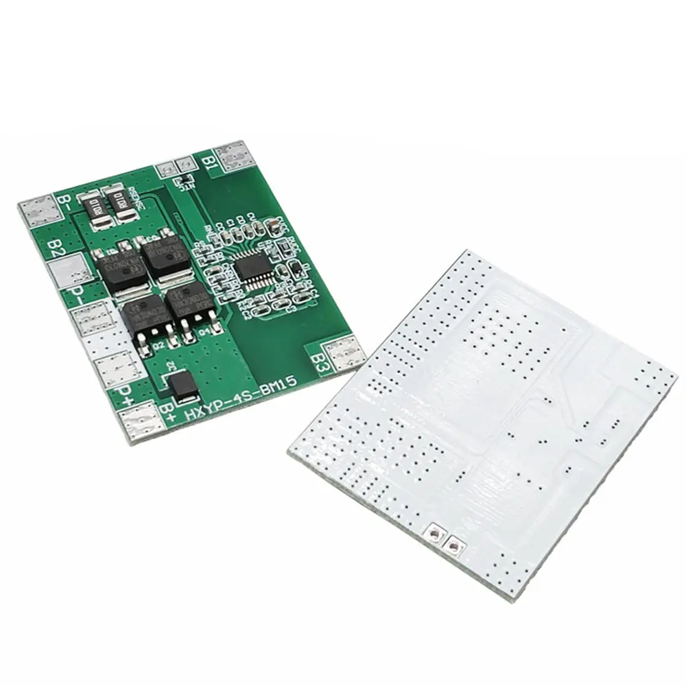4S 12.8V 14.8V Lithium Iron Phosphate Battery Lithium Battery Protection Board 18650 BMS 14A Limit 20A 3.2V 3.7V