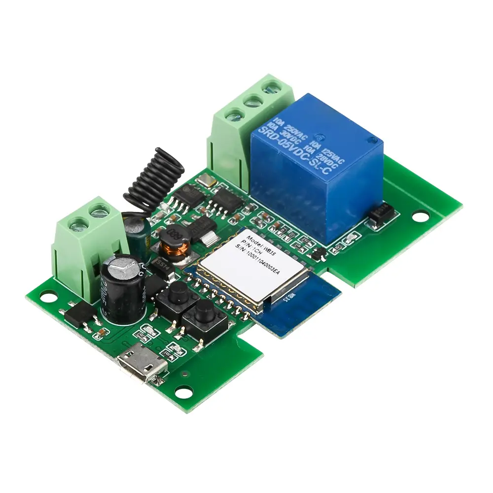 Tuya 1/2/4 Way WiFi Remote Control Relay Switch Module 433MHZ RF Receiver DC7-32V USB 5V Smart Home Smart Life Garage Universal