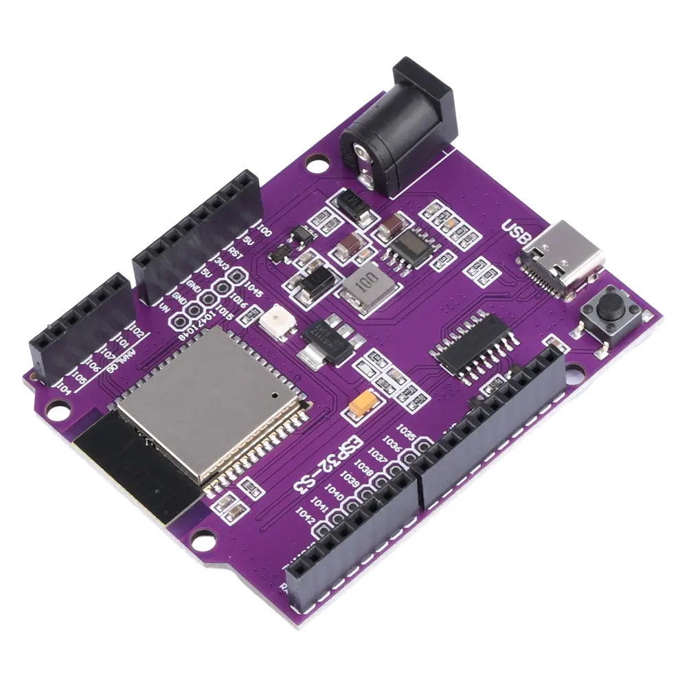 ESP32-S3 ESP32-S3-WROOM-1-N8R2 ESP32-S3-WROOM-1-N16R8 Development Board WiFi Bluetooth For UNO Compatible DevKitC-1 Type-C USB