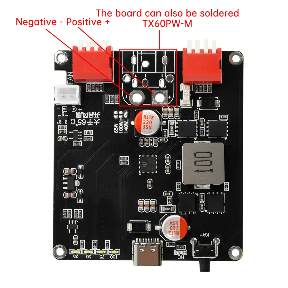 PD3.1 140W Bidirectional Fast Charging Module IP2366 2S 3S 4S 5S 6S 2-6S Lithium Battery Charging Board Li-ion Lifepo4 Charger