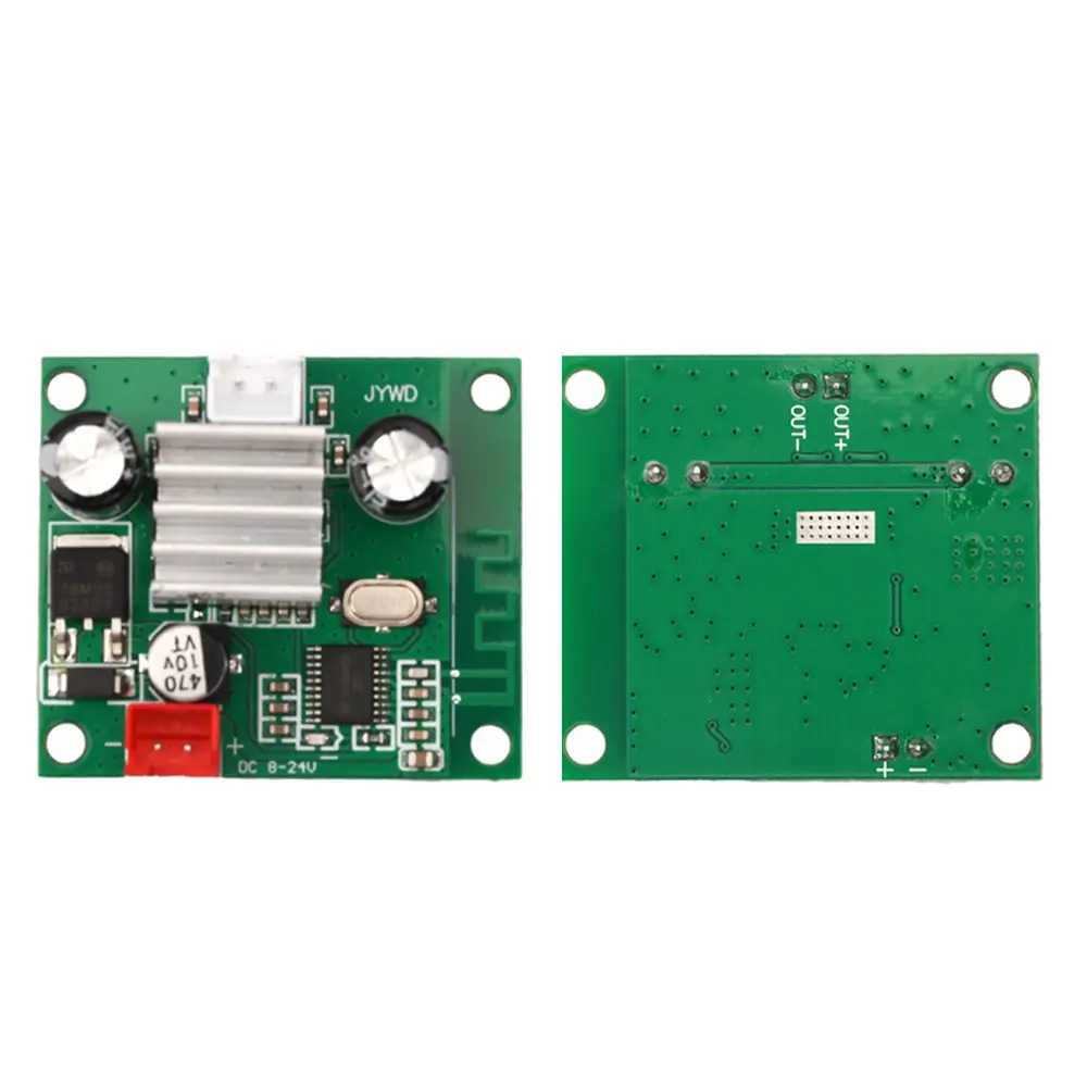 30W+30W Stereo Bluetooth Power Amplifier Board Module DC8-24V Mini Digital Power Amplifier Board Audio Amplifier For DIY Speaker