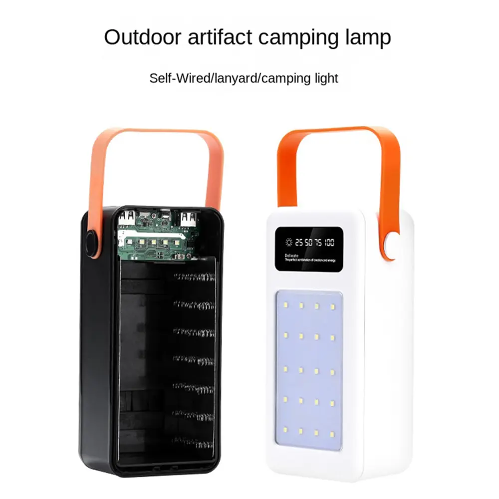 DIY 10W 22.5W 21*18650  Battery Storage Boxes 21 Slots18650 Battery Holder Fast Charging Power Bank Cases Power Supply Housing