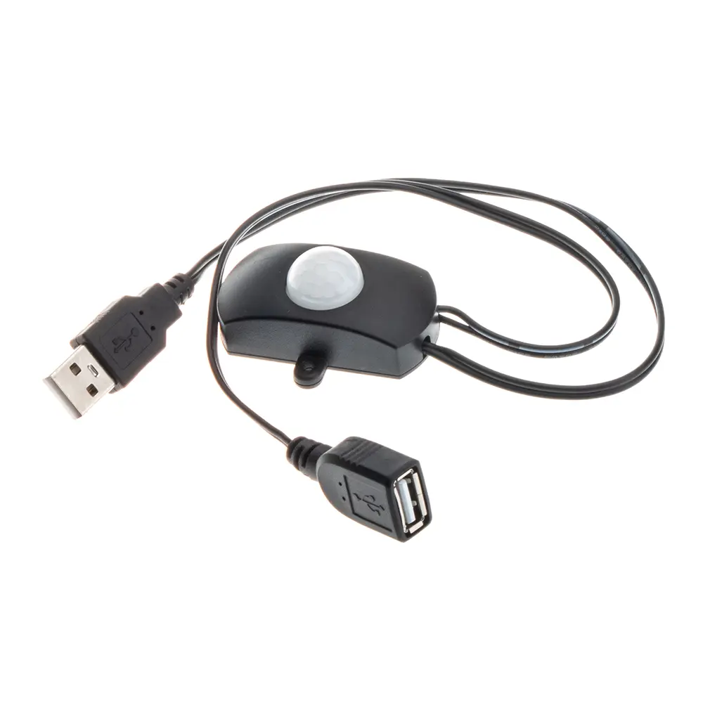 USB Motion Detection Sensor Switch DC 5V-24V PIR Infrared Human Presence Sensor Automation Induction Switch For Lighting Light