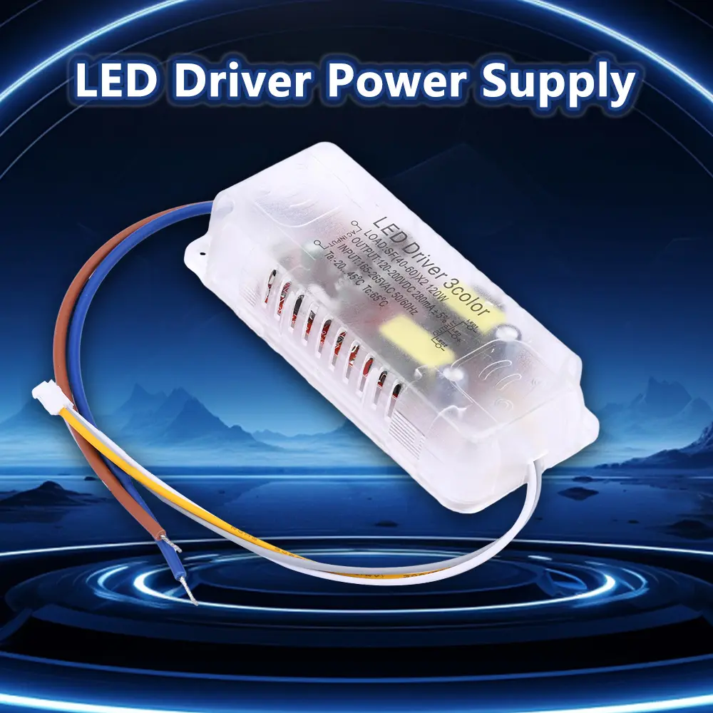 Infrared Remote Control Ceiling Light Power Supply LED Drive Power Supply Dimming and Color Mixing Driver 48W-288W For LED Light