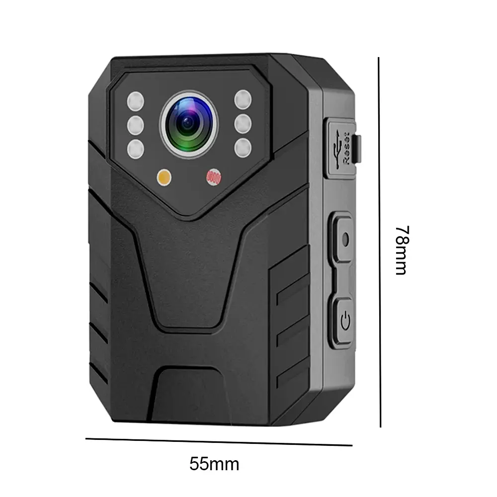 Mini Body Camera Full HD 1080P Night Vision Video Recorder Sports DV Security Guard Police Cam Site Enforcement Camcorders