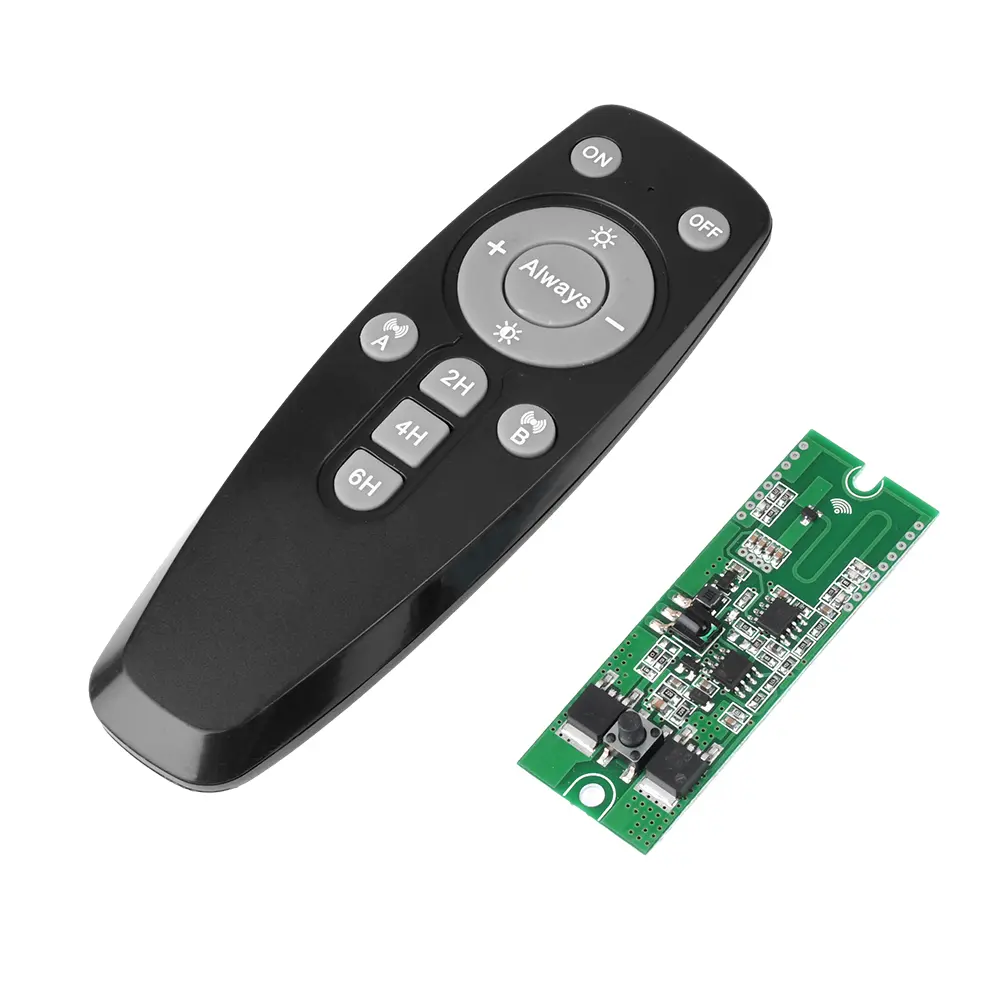 40W Radar Human Body Sensing Solar Light Circuit Board Light Controlled Induction Solar Street Lamp Driver Board 3.2V3.7V