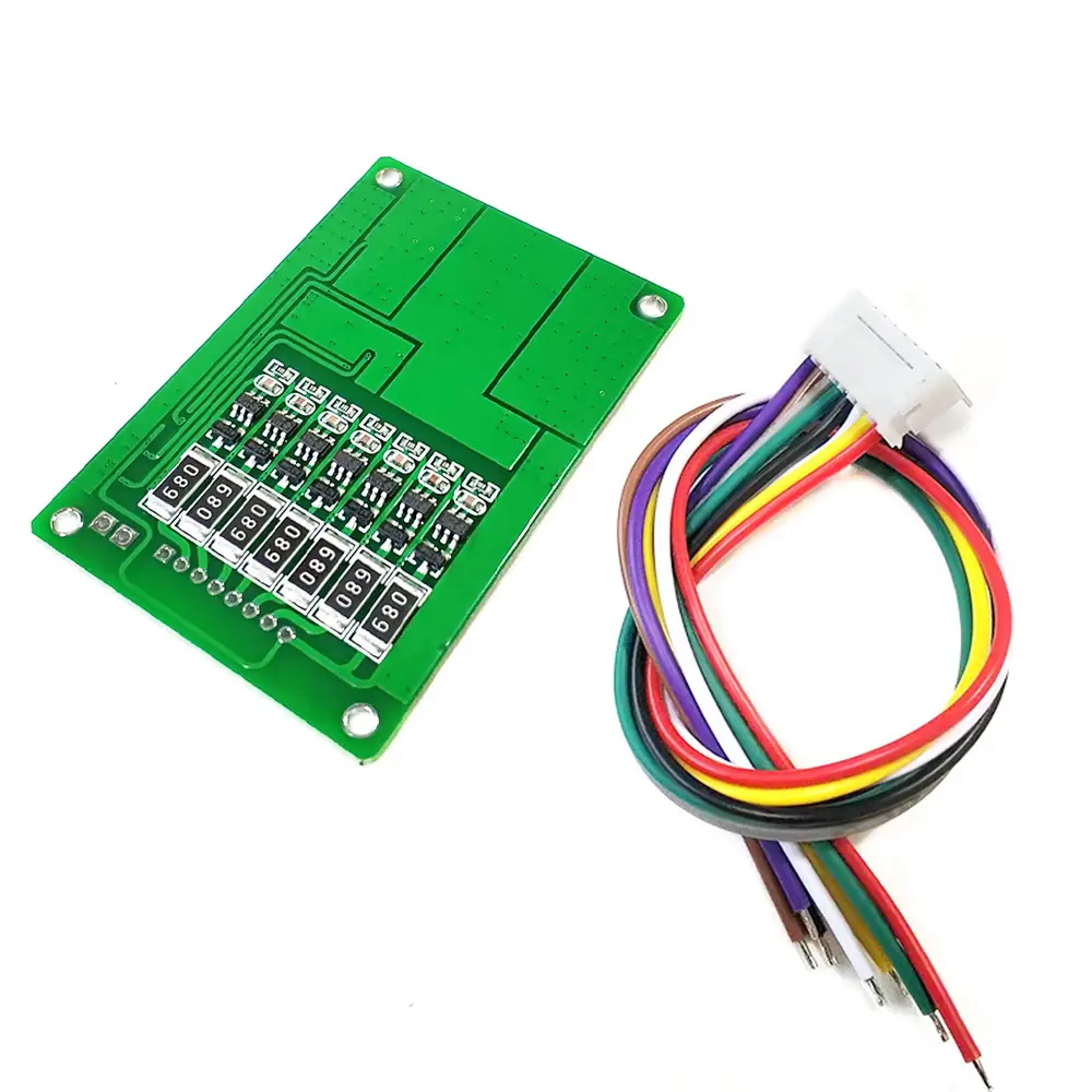 7S 29.4V BMS Lithium Battery Protection Board Charger Module with Balance for 18650 Li-ion Lithium Battery