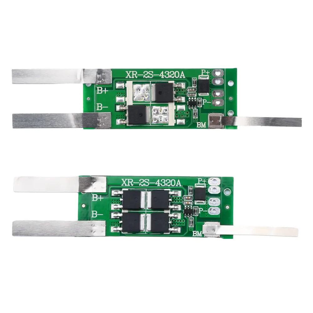 BMS 2S 7.4V 8.4V 18650 Lithium Battery Protection Board Li-ion Batteries Charge Discharge Protection Module Protect 2S 5A 6A 10A