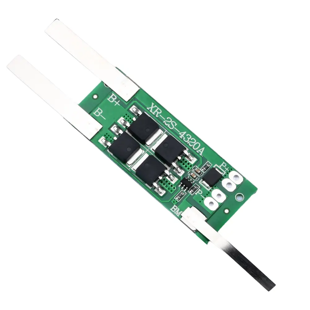 BMS 2S 7.4V 8.4V 18650 Lithium Battery Protection Board Li-ion Batteries Charge Discharge Protection Module Protect 2S 5A 6A 10A