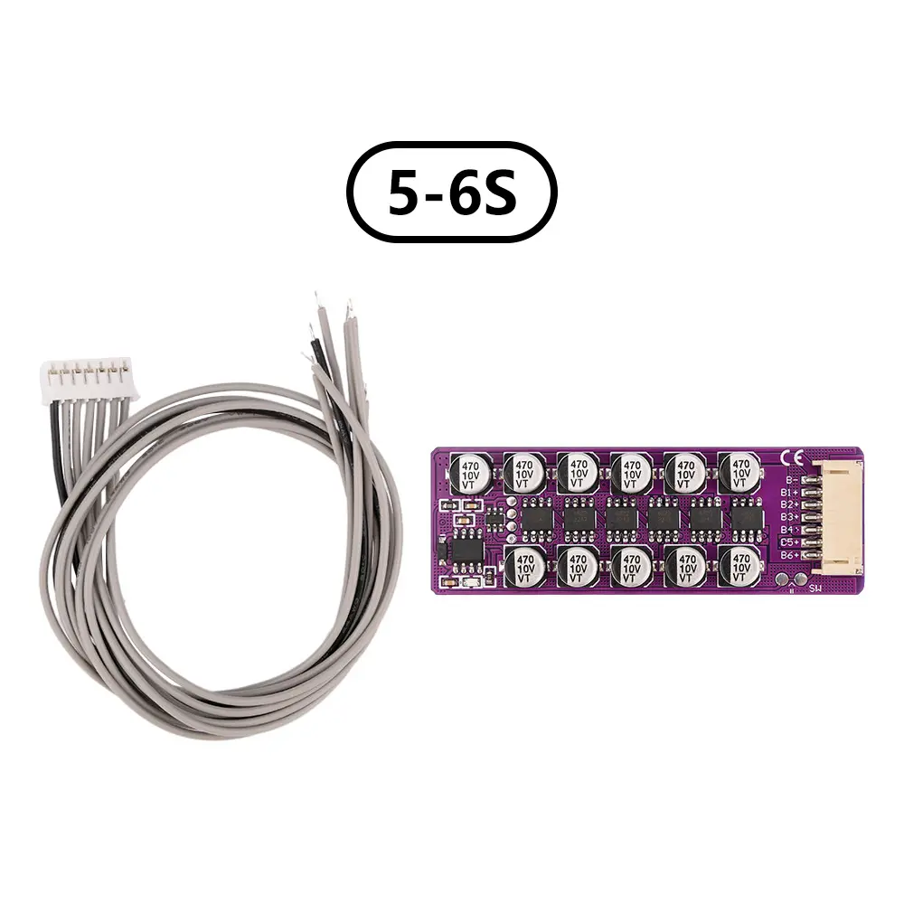 3S 4S 5S 6S 18650 Lithium Battery Active Equalization Board Li-ion LiFePo4 Quick Balancer Storage Equalizer Balance Module