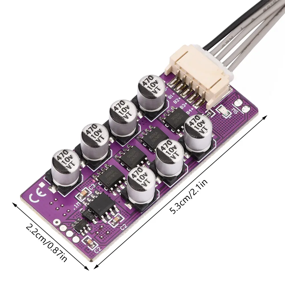 3S 4S 5S 6S 18650 Lithium Battery Active Equalization Board Li-ion LiFePo4 Quick Balancer Storage Equalizer Balance Module