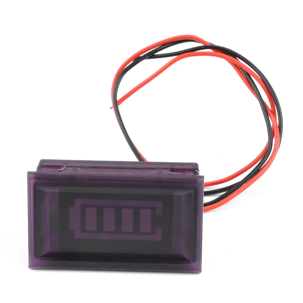 12V 24V 36V 48V LED Lithium Battery Capacity Indicator 4S 8S 10S 13S Waterproof Battery Level Tester Meter Battery Detection