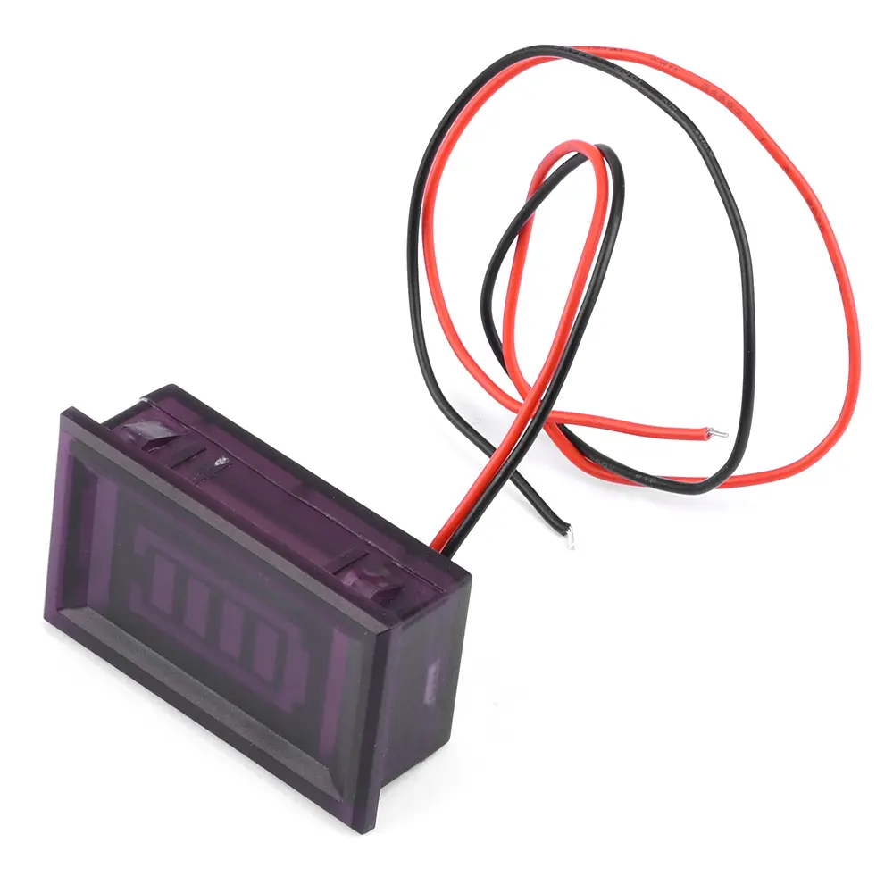 12V 24V 36V 48V LED Lithium Battery Capacity Indicator 4S 8S 10S 13S Waterproof Battery Level Tester Meter Battery Detection