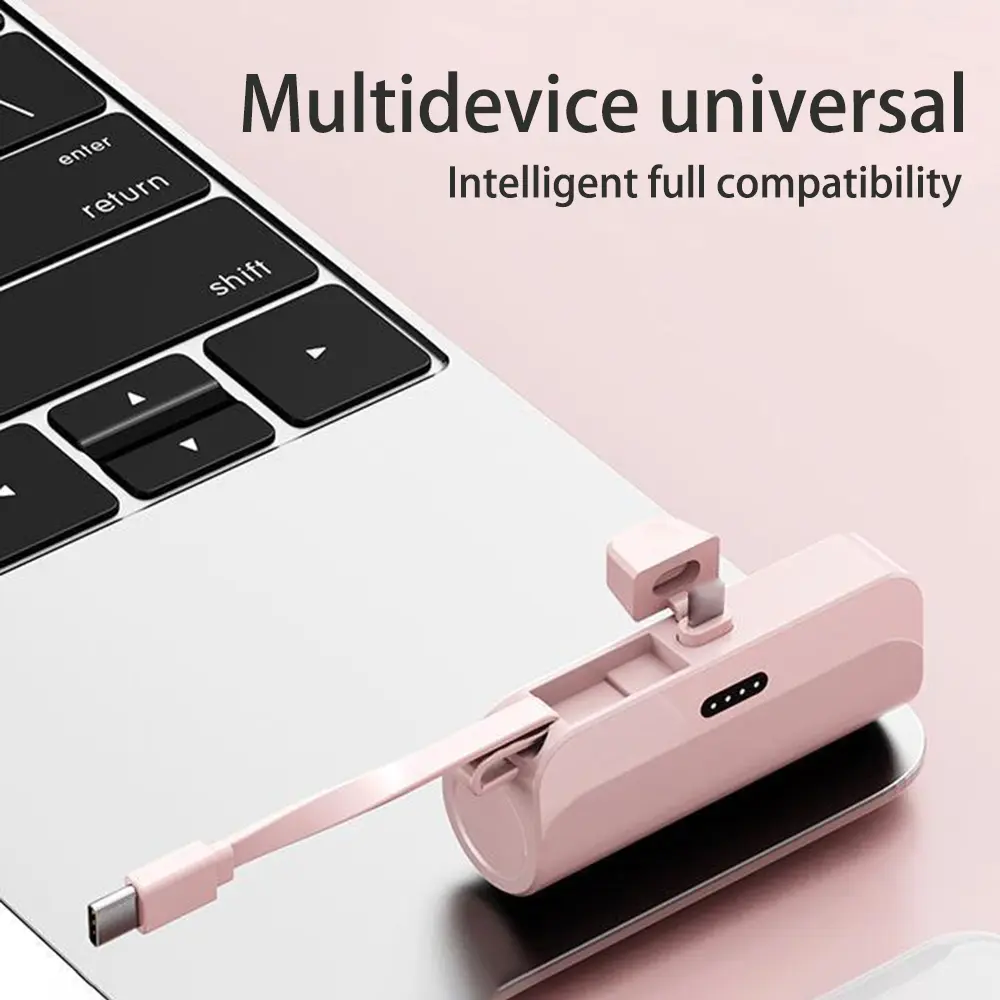 DIY 18650/21700 Battery Cases Mini Portable Power Bank Shell Mobile Power Supply Housing Battery Storage Boxes For iPhone/TYPE-C