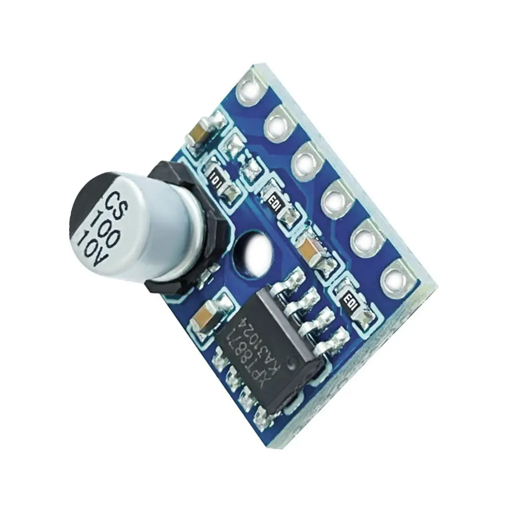 1/5/10PCS 5128 Sound Amplifier Board Class D 5W Mono Amplifier Module  Low Distortion VS88715V Stereo Audio AMP Plate