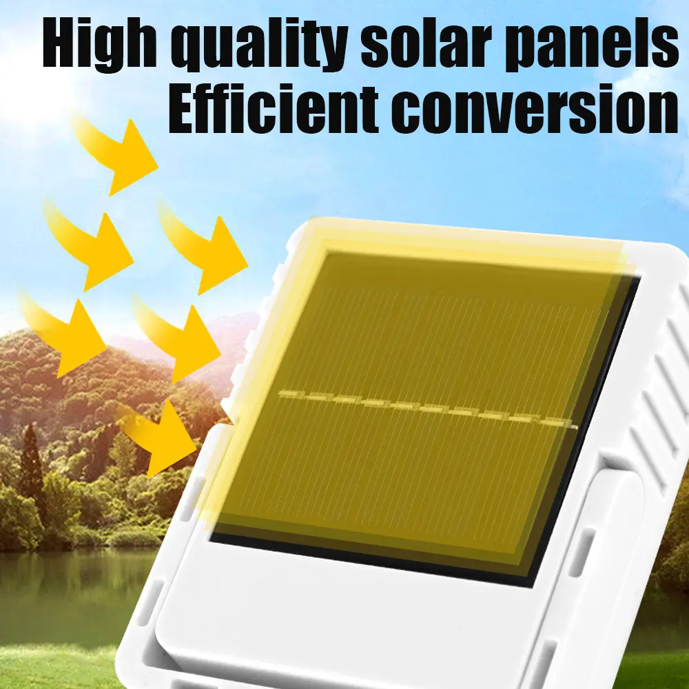 Rechargeable Solar Flood Light Emergency Lamp Power Bank Outdoor Portable Super Bright LED Floodlight Construction Lamp